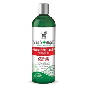 Vets best allergy itch relief shampoo