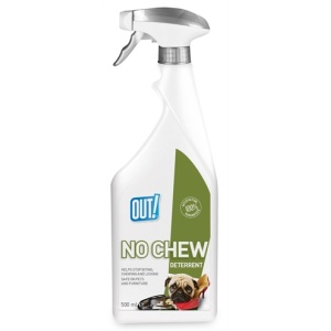 Out! no chew deterrent spray