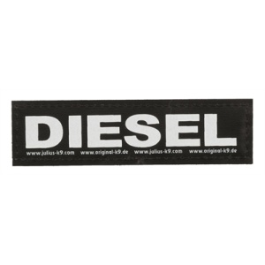 Julius k9 labels voor power-harnas/tuig diesel