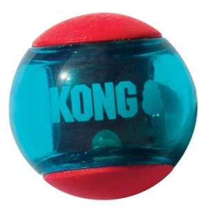 Kong squeez action rood