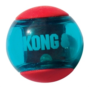 Kong squeez action rood