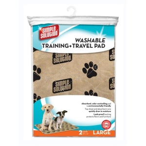 Simple solution wasbare puppy training pads