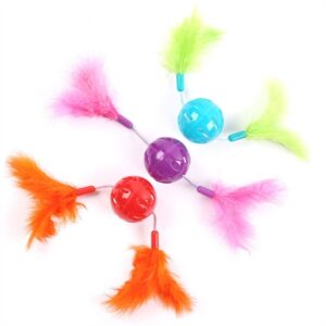 Happy pet cat ‘n’ caboodle feather twizzlers assorti