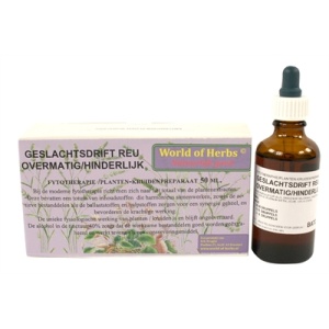 World of herbs fytotherapie overmatige geslachtsdrift reu