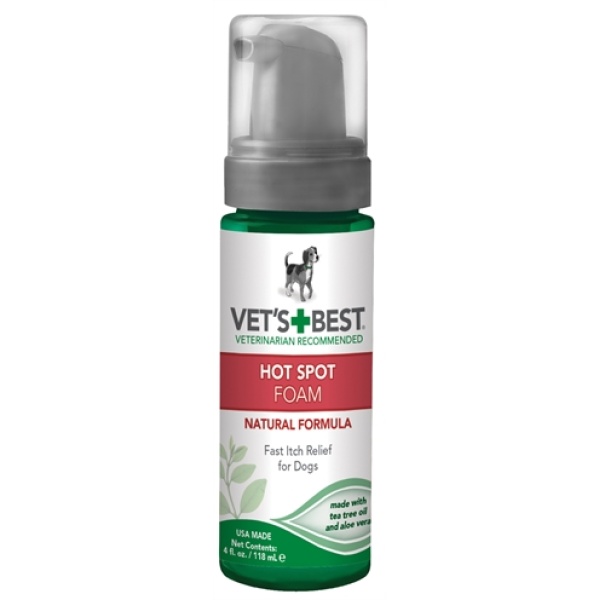 Vets best hot spot spray foam