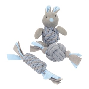 Little rascals puppy speelgoed set blauw