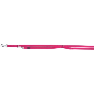 Trixie hondenriem premium verstelbaar nylon fuchsia