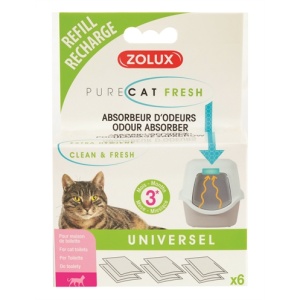 Zolux clean & fresh universeel filter kattenbak