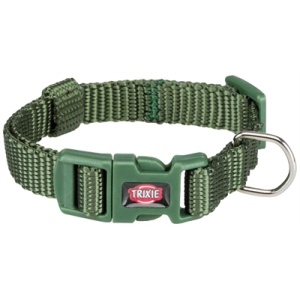 Trixie halsband hond premium bosgroen