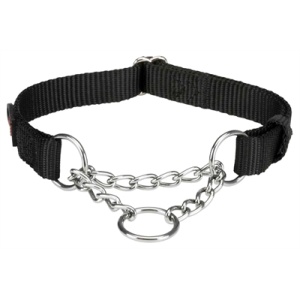 Trixie halsband hond premium choker zwart