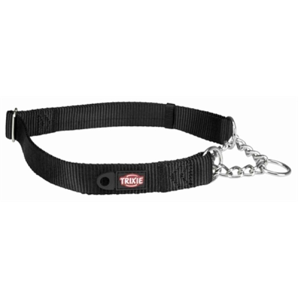 Trixie halsband hond premium choker zwart