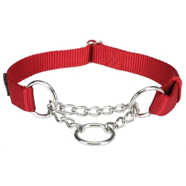 Trixie halsband hond premium choker rood