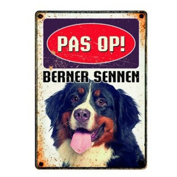 Plenty gifts waakbord blik berner sennen