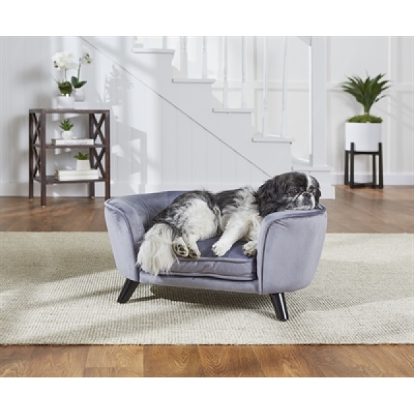 Enchanted hondenmand / sofa romy pewter grijs