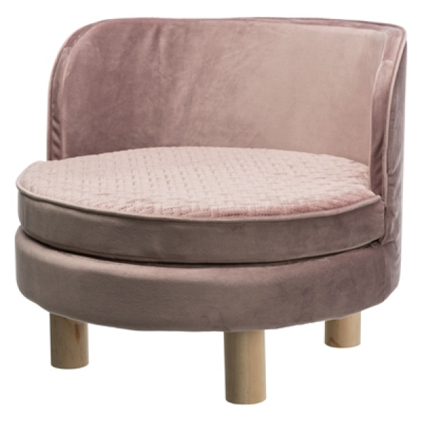 Trixie hondenmand sofa livia roze