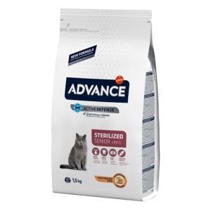 Advance cat sterilized sensitive senior 10+