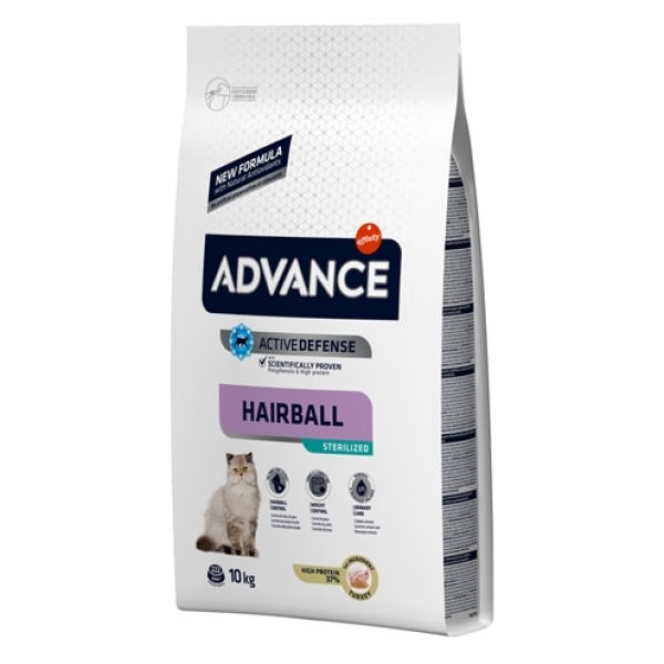 Advance cat sterilized hairball