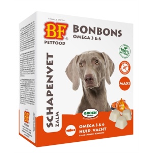 Biofood schapenvet maxi bonbons zalm