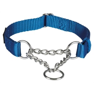 Trixie halsband hond premium choker royal blauw