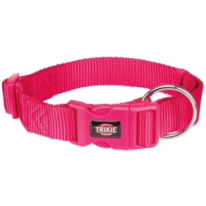 Trixie halsband hond premium fuchsia