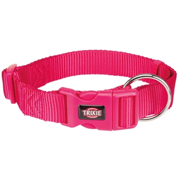 Trixie halsband hond premium fuchsia