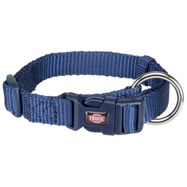 Trixie premium halsband hond indigo