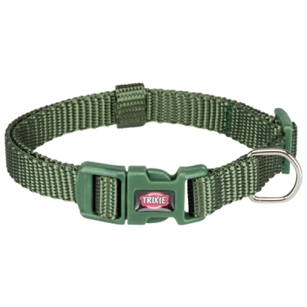 Trixie halsband hond premium bosgroen