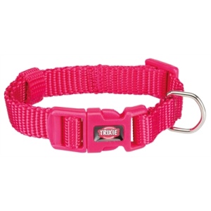 Trixie halsband hond premium fuchsia