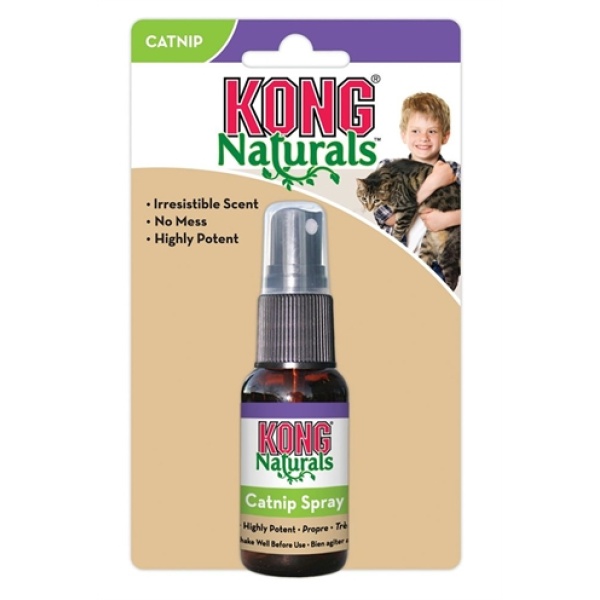 Kong naturals catnip kattenkruid spray