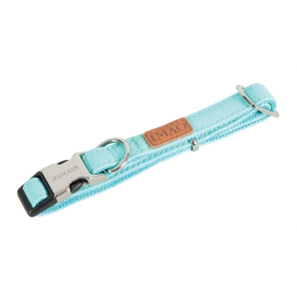 Zolux halsband hond imao piccadilly turquoise