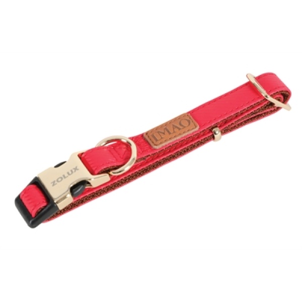 Zolux halsband hond imao mayfair rood