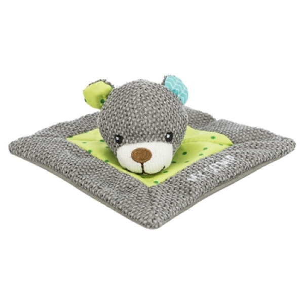 Trixie junior knuffeldoek beer met kattenkruid / catnip