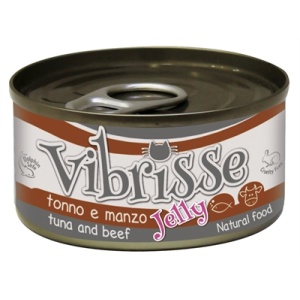 Vibrisse cat jelly tonijn / rund