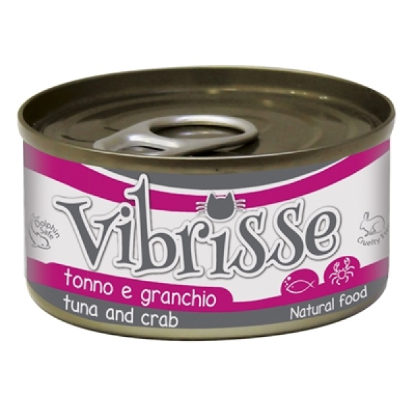 Vibrisse cat tonijn / krab