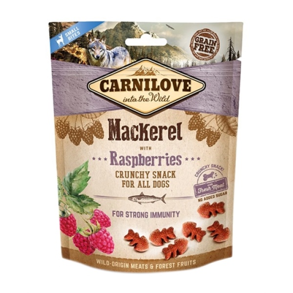 Carnilove crunchy snack makreel / framboos