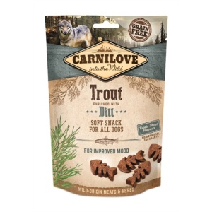 Carnilove soft snack forel / dille