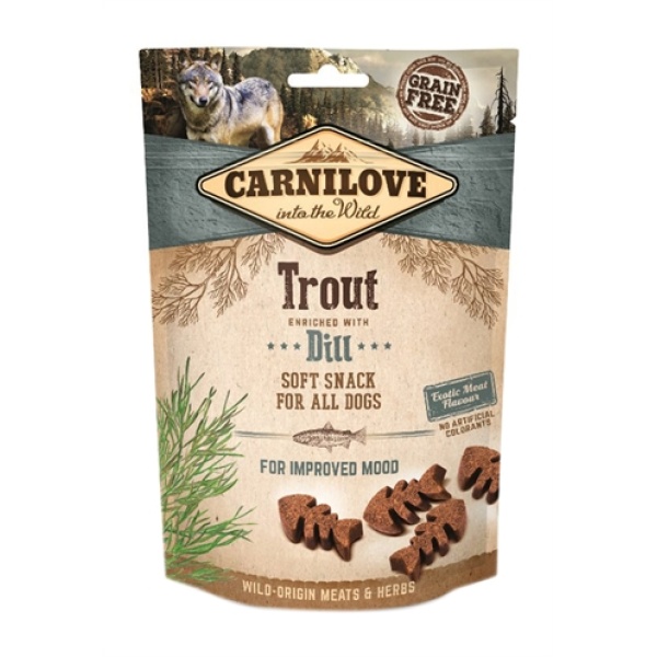 Carnilove soft snack forel / dille