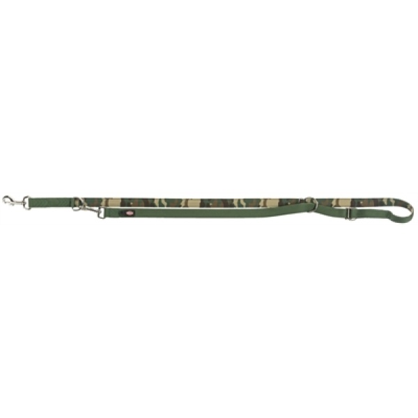 Trixie hondenriem premium neopreen camouflage groen