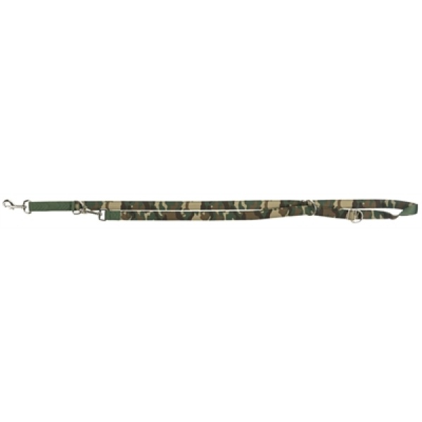 Trixie hondenriem premium neopreen camouflage groen