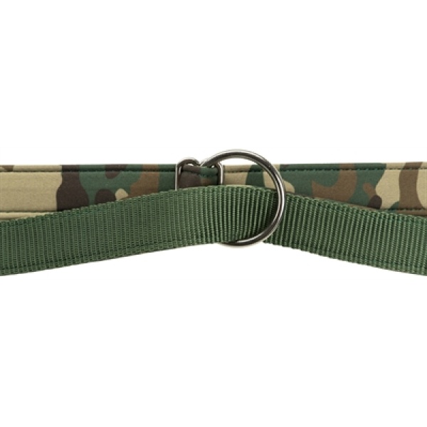 Trixie hondenriem premium neopreen camouflage groen