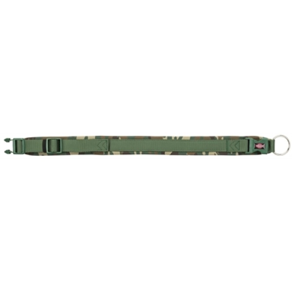 Trixie halsband hond premium neopreen camouflage groen