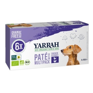 Yarrah dog alu pate multipack chicken / turkey