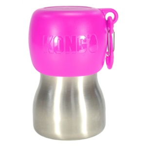 Kong h2o drinkfles rvs roze