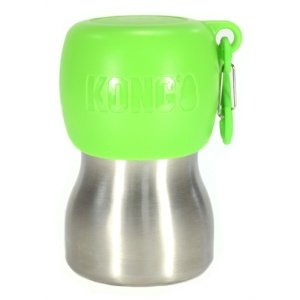 Kong h2o drinkfles rvs groen