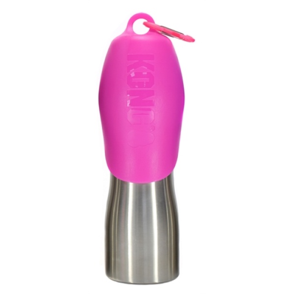 Kong h2o drinkfles rvs roze