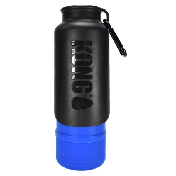 Kong h2o drinkfles thermos blauw