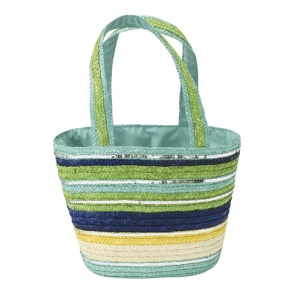 Croci tas stro mand turquoise / groen