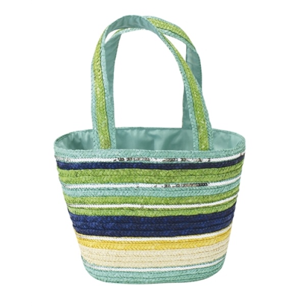 Croci tas stro mand turquoise / groen