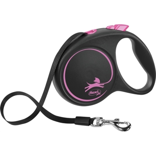 Flexi rollijn black design tape roze