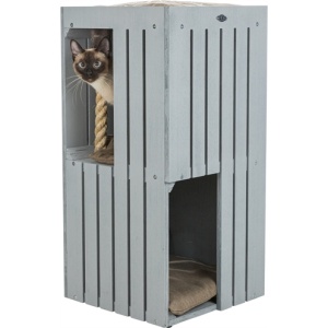 Trixie be nordic cat tower juna grijs